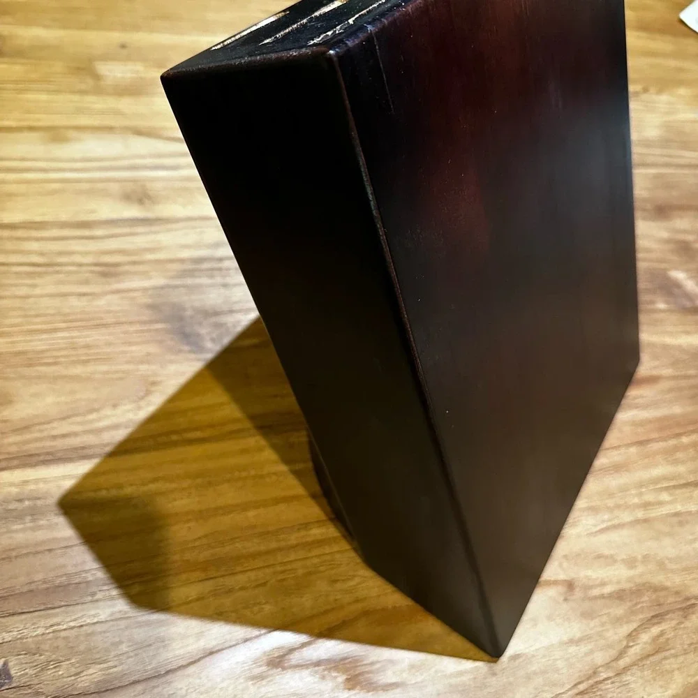 Shun Bob Kramer Sur‎ La Table Solid Wooden Block for 7 Piece Kitchen Knife Set